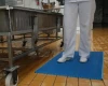 Przykładowe zastosowanie maty antybakteryjnej do gastronomii.