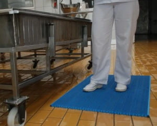 Przykładowe zastosowanie maty antybakteryjnej do gastronomii.