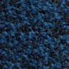 Zbliżenie na gęste i skręcone włókna High-Twist Nylon granatowej wycieraczki obiektowej Strongmata.