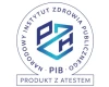 Okładzina poręczowa PCV posiada atest Narodowego Instytutu Zdrowia Publicznego.