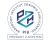 Okładzina poręczowa PCV posiada atest Narodowego Instytutu Zdrowia Publicznego.