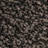 Detale warstwy tekstylnej wycieraczki obiektowej Strongmata ukazujące ciasny splot brązowych i szarych włókien High-Twist Nylon o strukturze szczotki.