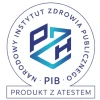Okładzina poręczowa PCV posiada atest Narodowego Instytutu Zdrowia Publicznego.