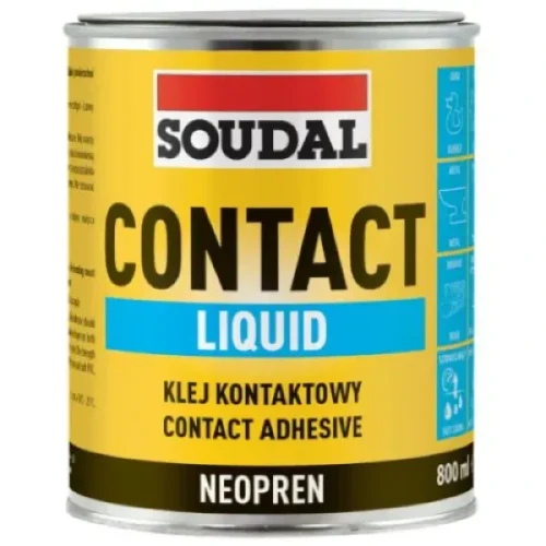 Klej kontaktowy Contact Liquid Soudal 800ml.