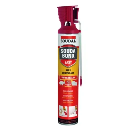 Klej budowlany z aplikatorem 750 ml Soudabond Easy Soudal.