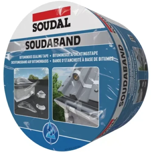 Taśma dekarska uszczelniająca 15 cm x 10 m kolor ALU Soudaband.