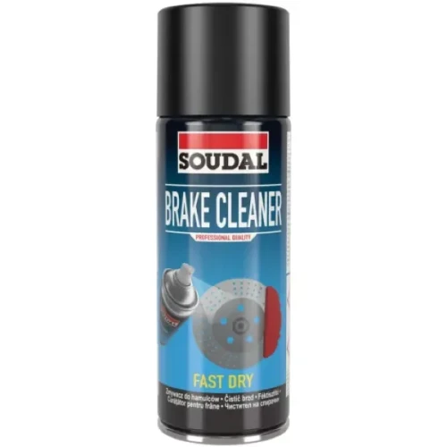 Spray czyszczący klocki hamulcowe Brake Cleaner 400 ml Soudal.