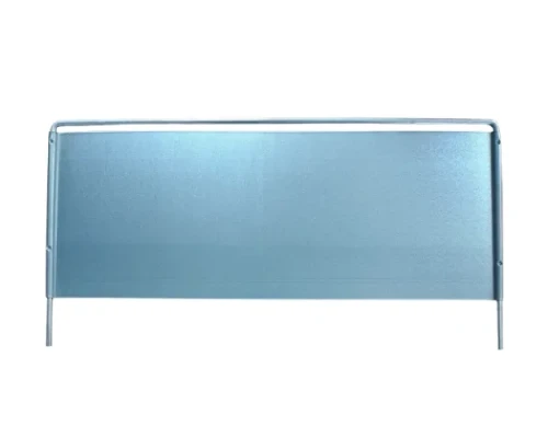 Przegroda wolnostojąca do półki META CLIP o wymiarach 80x15 cm ze stali ocynkowanej Sendzimira.