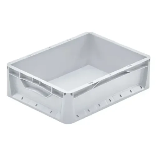 Pojemnik do magazynu Bekuplast szary Lightline pełny euro norm.