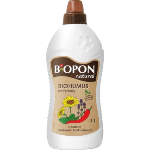 Ekologiczny nawóz naturalny Biohumus Bopon, butelka 1 L