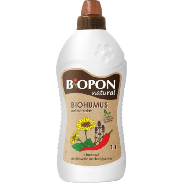 Ekologiczny nawóz naturalny Biohumus Bopon, butelka 1 L.