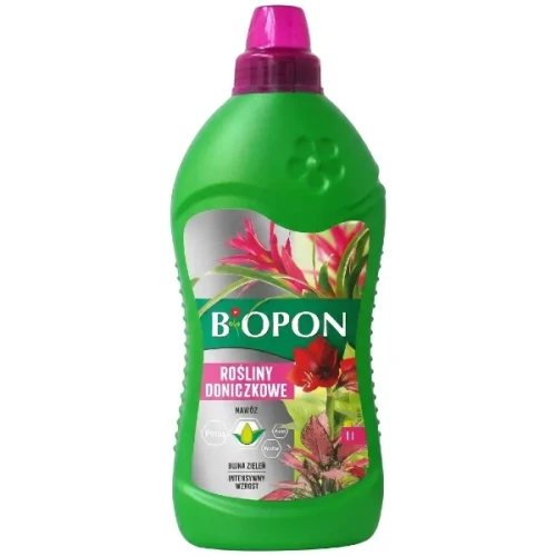 Wzmacniający nawóz do roślin doniczkowych w płynie Bopon butelka 1 L.