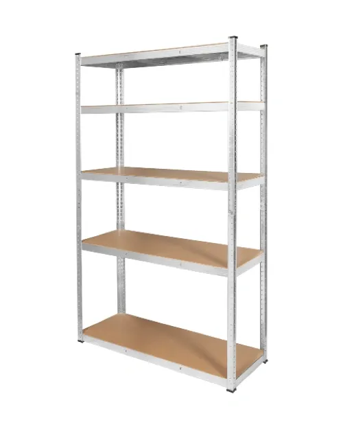 Regał metalowy 180x90x40 cm idealny do garażu i warsztatu.