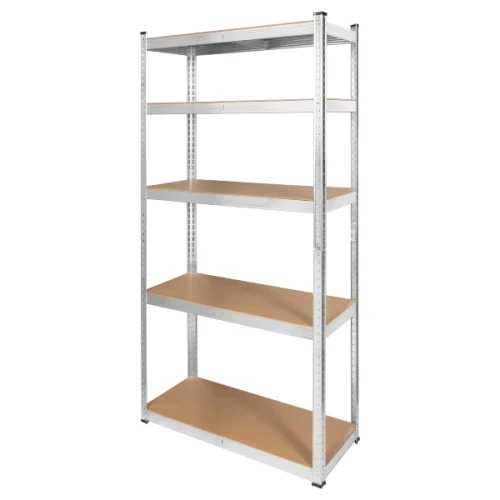 Regał metalowy 180x90x40 cm o nośności 875 kg idealny do garażu i warsztatu.