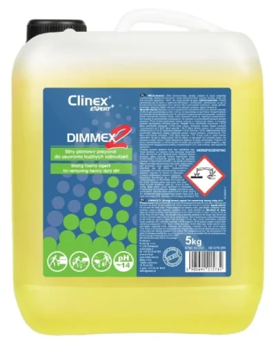 Uniwersalny środek do usuwania trudnych zabrudzeń z pojazdów i naczep 5 kg DIMMEX 2 Clinex Expert plus.