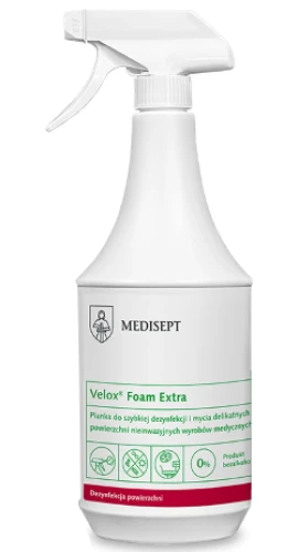 Piana do dezynfekcji powierzchni 1 L Velox Foam Extra.