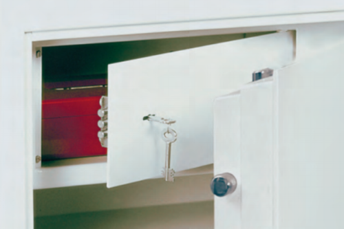 Atestowany sejf gabinetowy 47x50x33 cm MAN-3