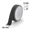 Taśma antypoślizgowa do powierzchni nieregularnych 50 mm x 3 m czarna na rolce.