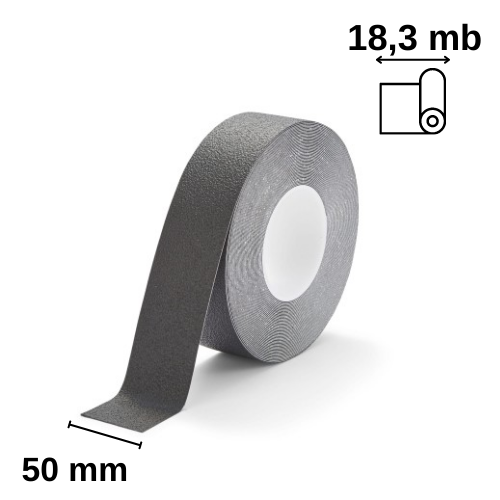 Taśma antypoślizgowa ultracienka, wysoce wodoodporna, przyjazna dla skóry, szerokość 50 mm