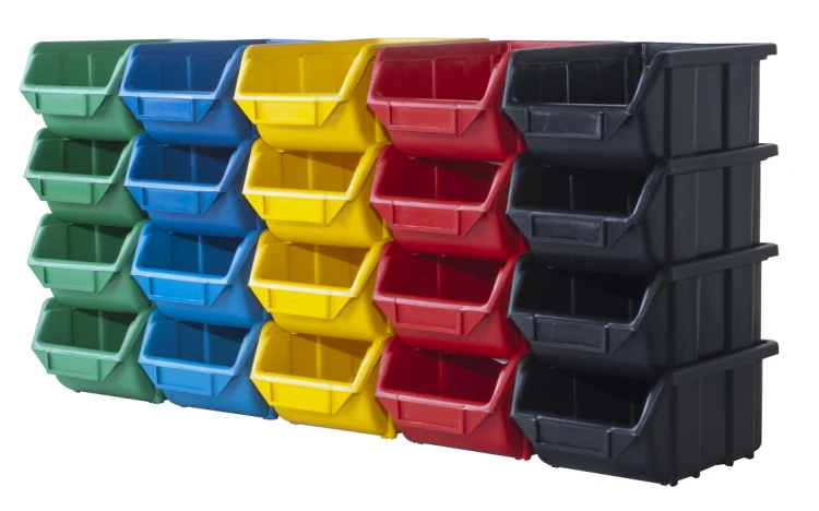 Kuweta warsztatowa mała niebieska Ecobox