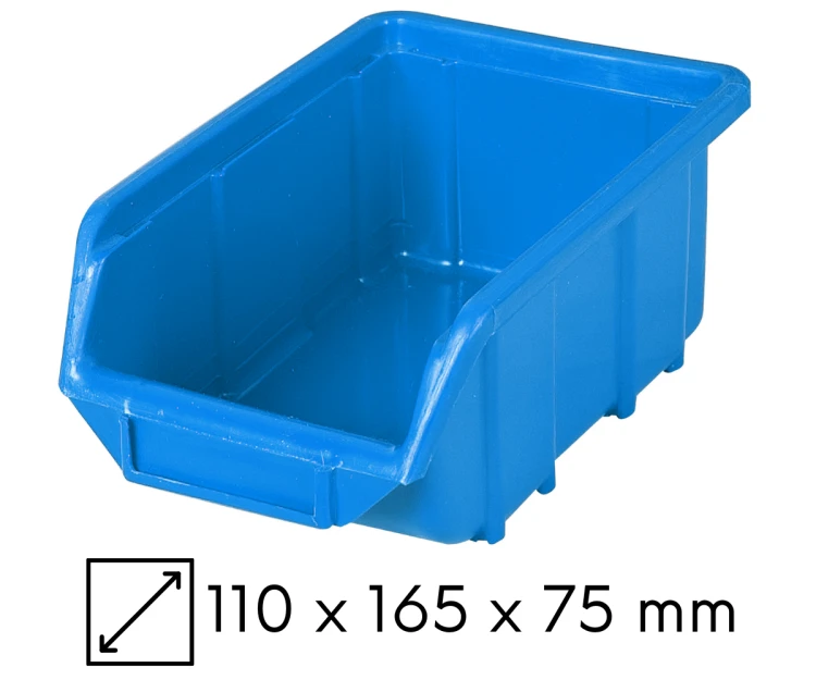 Kuweta warsztatowa mała niebieska Ecobox