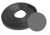 Okładzina poręczowa PVC 35x6 mm 20 mb ciemna szara