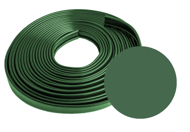 Okładzina poręczowa PVC 40x6 mm 20 mb zielona