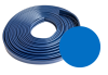 Okładzina poręczowa PVC 40x8 mm 20 mb niebieska