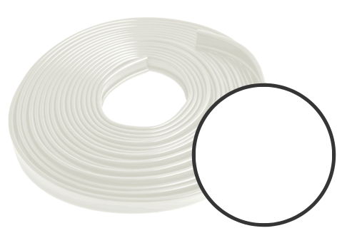 Okładzina poręczowa PVC 50x8 mm 20 mb biała
