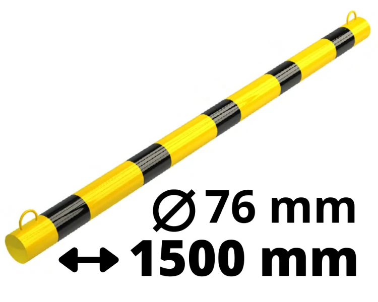 Odbojnica wisząca stalowa 1500mm Ø76mm.png