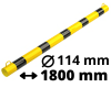 Odbojnica wisząca stalowa 1800mm Ø114mm.png