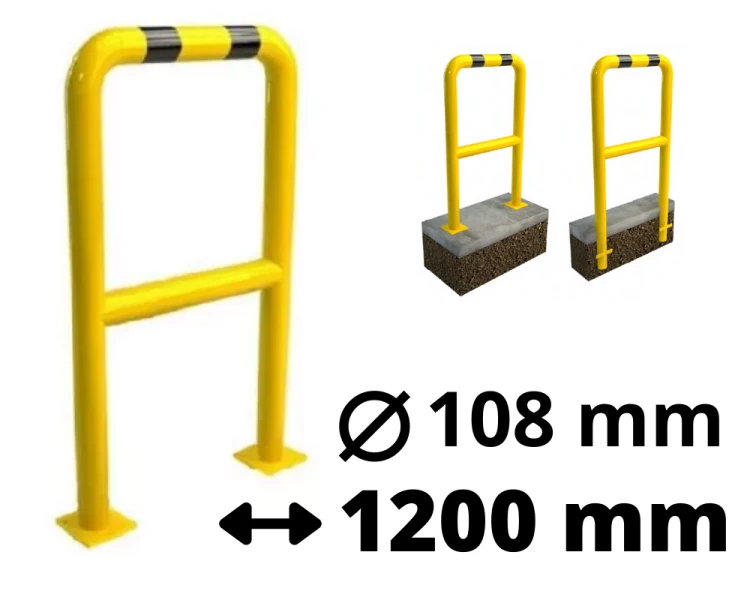 Barierka komunikacyjna prosta 1200mm Ø108mm.png
