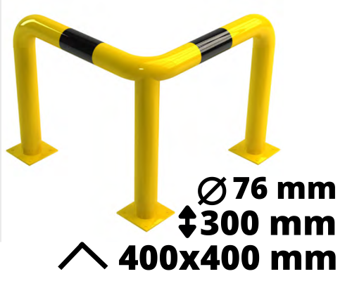 Odbojnica stalowa narożna wys. 300mm 400x400mm.png