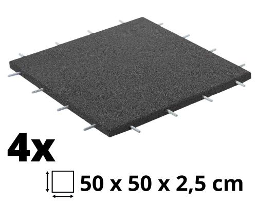 Mata na przydomowy plac zabaw czarna 1m2.png