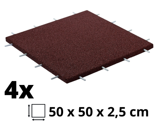 Mata na domowy plac zabaw czerwona 1m2.png