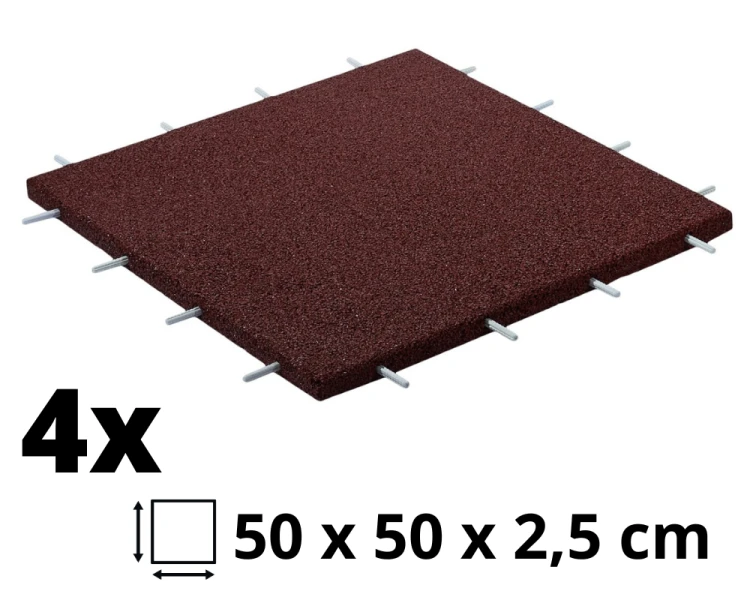 Mata na domowy plac zabaw czerwona 1m2.png