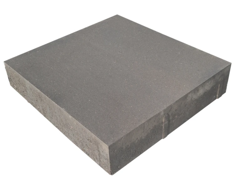 Płytka chodnikowa peronowa szara bez fazy 40x40x8 cm