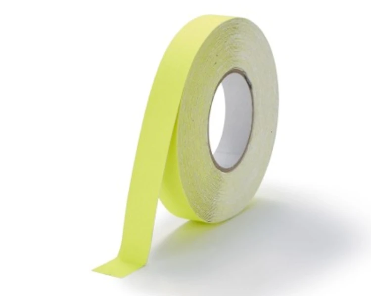 Taśma antypoślizgowa żółta fluo 25 mm - rolka 18 metrów.png