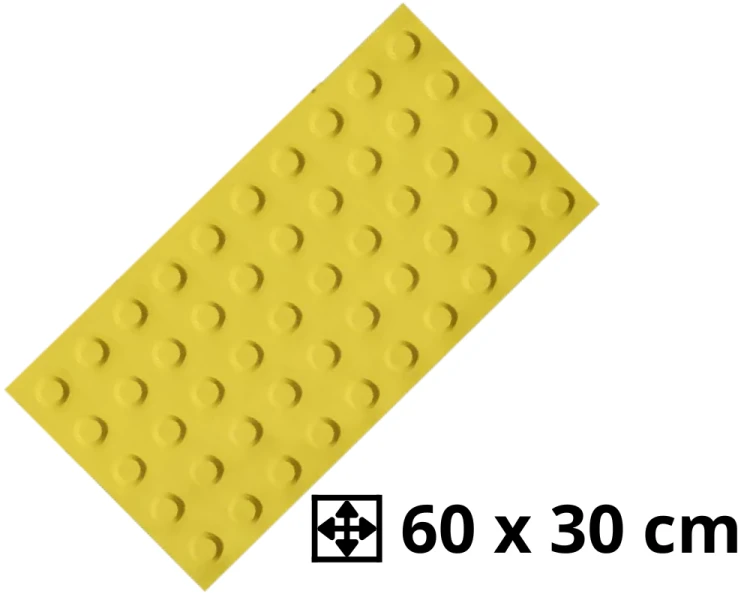Płyta dotykowa 60x30 cm wzór w kropki Brajl.png