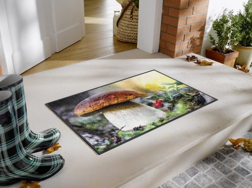 Dywan z leśnym motywem Grzyb 75 x 50 cm