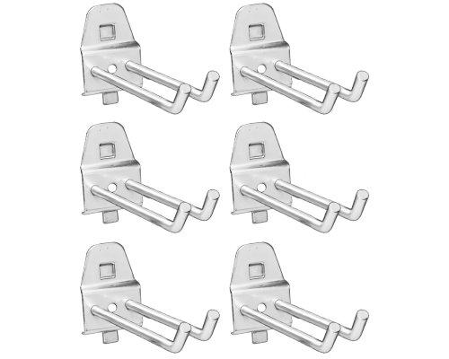 Haki podwójne duże metalowe zestaw 6 sztuk.png