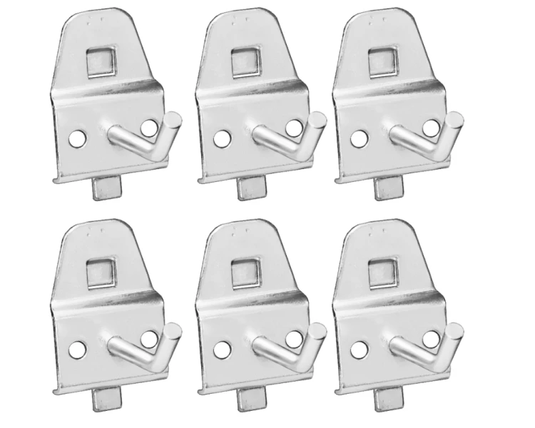 Haki pojedyncze małe metalowe zestaw 6 sztuk.png