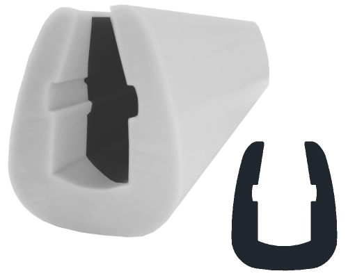 Profil odbojowy biały 28,5 x 34 mm.png