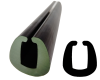 Profil odbojowy czarny 27 x 30 mm.png