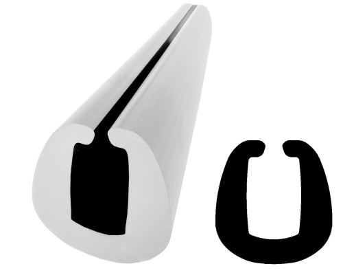 Profil odbojowy biały 27 x 30 mm.png