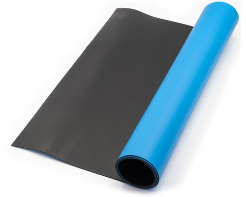 Mata ESD stołowa 120 x 50 cm niebieska WorkBench.png