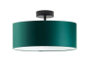 Lampa plafon sufitowy 30 cm WENECJA zieleń butelkowa