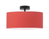 Lampa plafon sufitowy 30 cm WENECJA czerwony