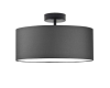 Lampa plafon sufitowy 30 cm WENECJA grafit