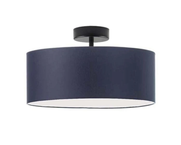 Lampa plafon sufitowy 30 cm WENECJA granatowy
